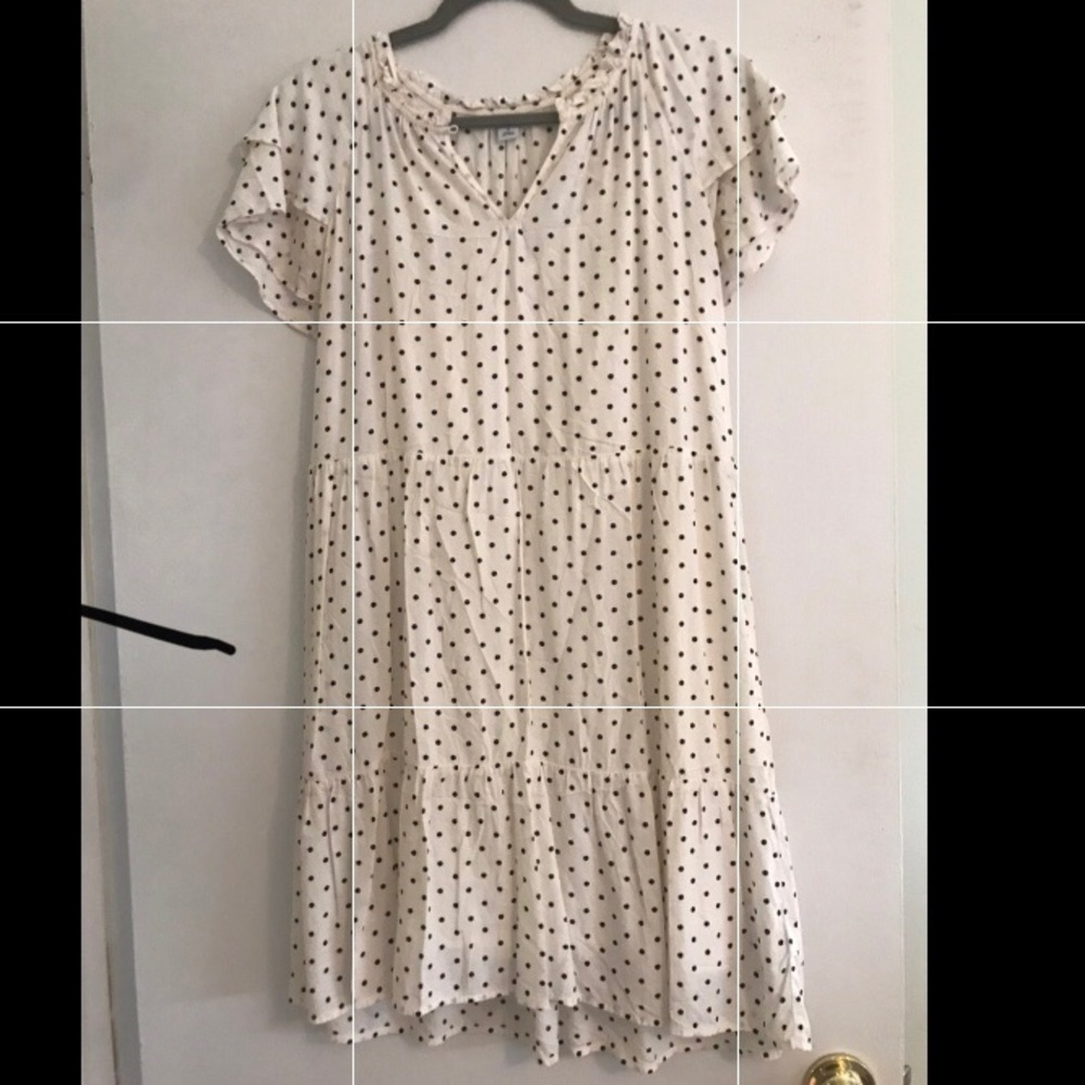 LAST DAY! Old Navy polka dot dress size M